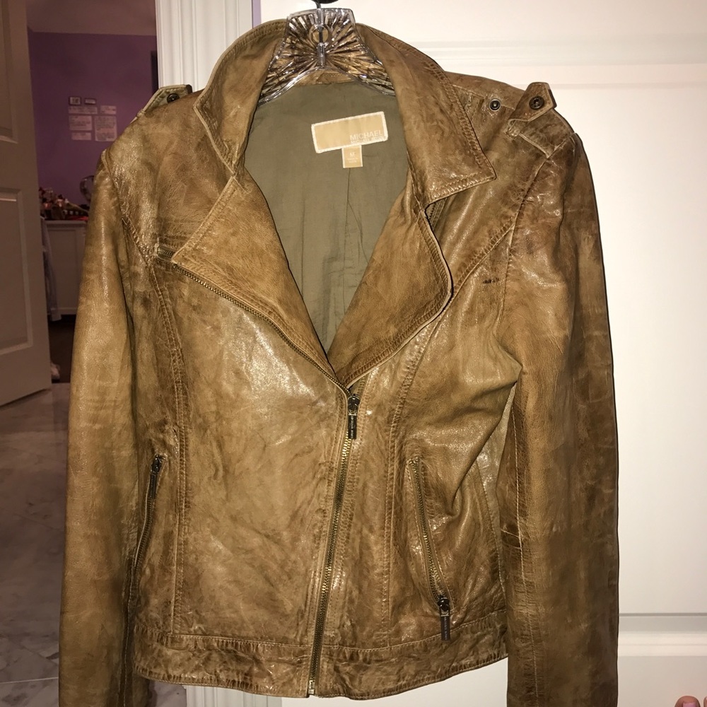 Michael Kors leather jacket